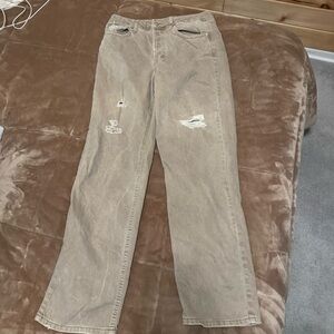 Wild Fable Tan Distressed Women Jeans